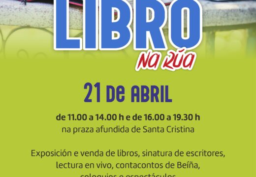 Festa do Libro na Rúa, este domingo en Santa Cristina